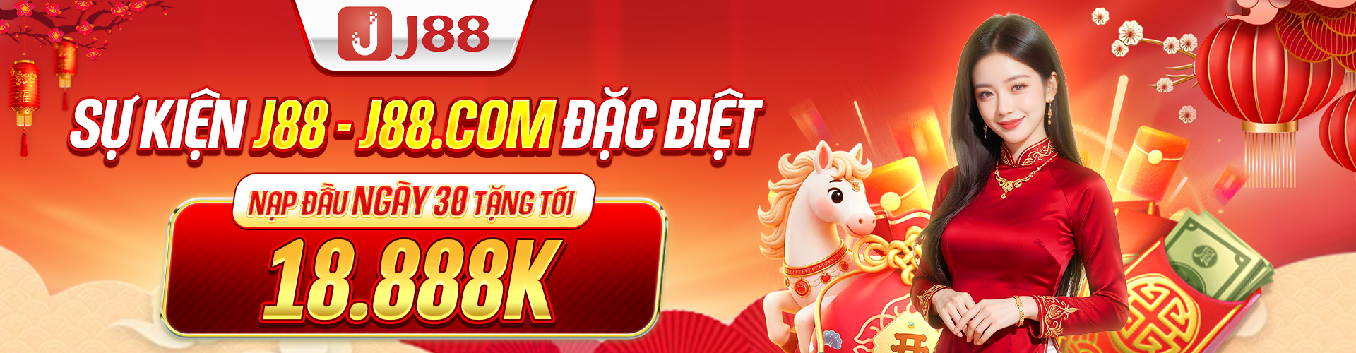 Khuyến mãi J88 - J88.com tặng tới 18.888K